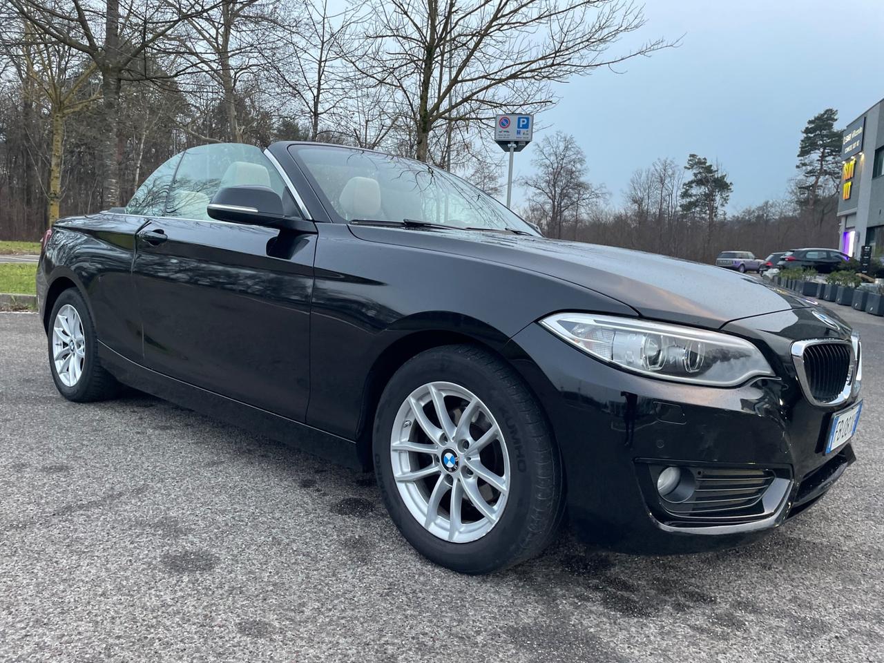Bmw 218 218i Cabrio*Neopatentati*Solo 113000km*