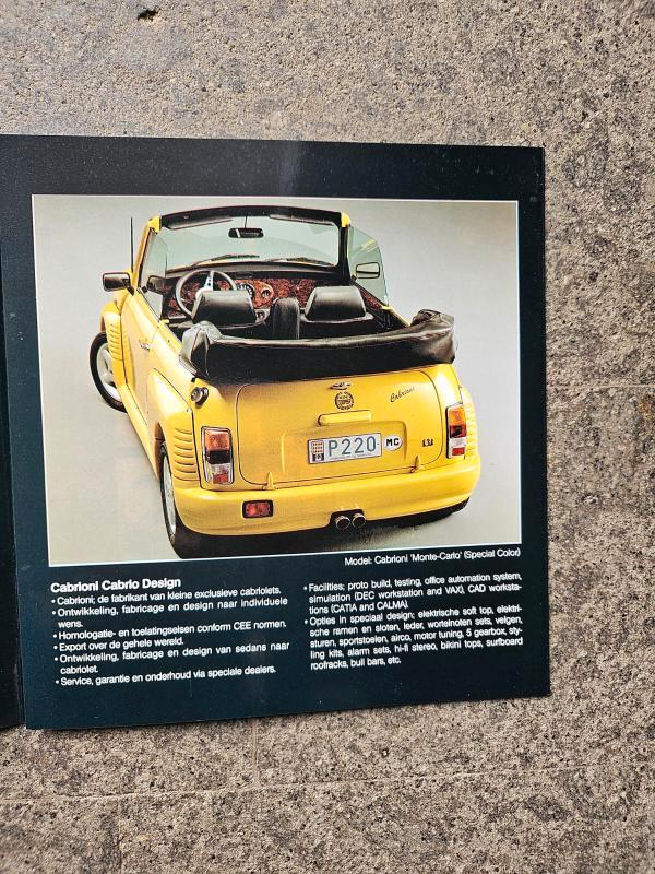 Rover Mini Cabriolet ROVER Mini 1.0 Cabriolet CABRIONI CABRIO DESIGN