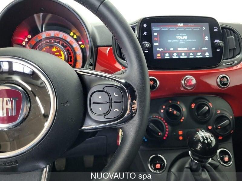 FIAT 500C 1.0 Hybrid Red