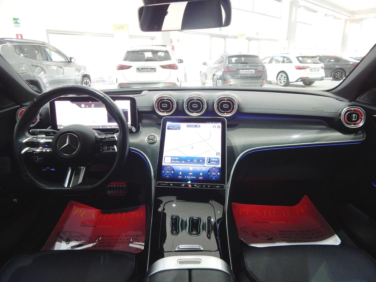 Mercedes-Benz C 300 d mhev Premium Plus AMG 4matic TETTO-NAVI-PELLE