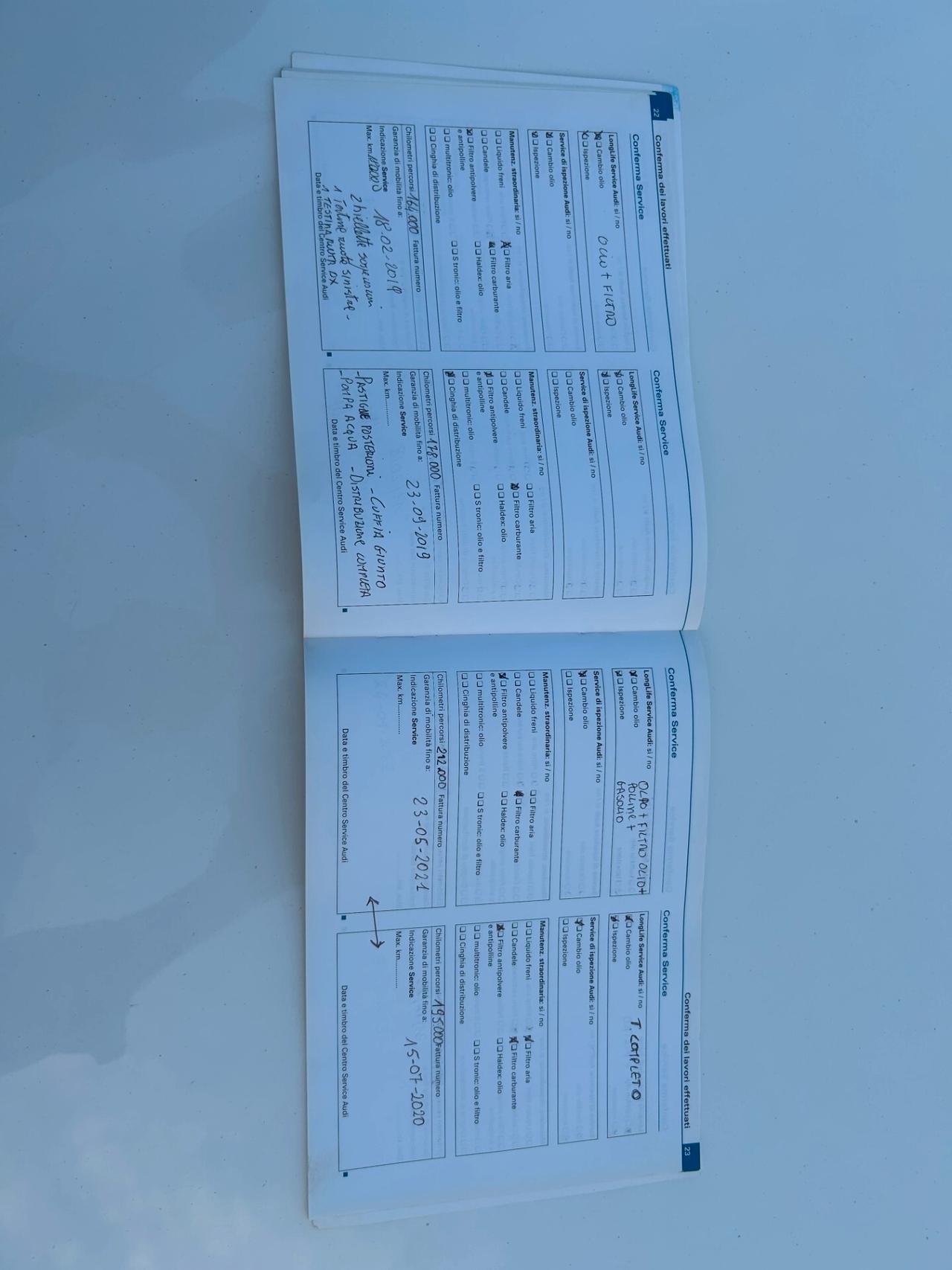 Audi A3 2.0 Tdi Sportback S-LINE ok neopatentati unico proprietario tutta tagliandata con libretto tagliandi