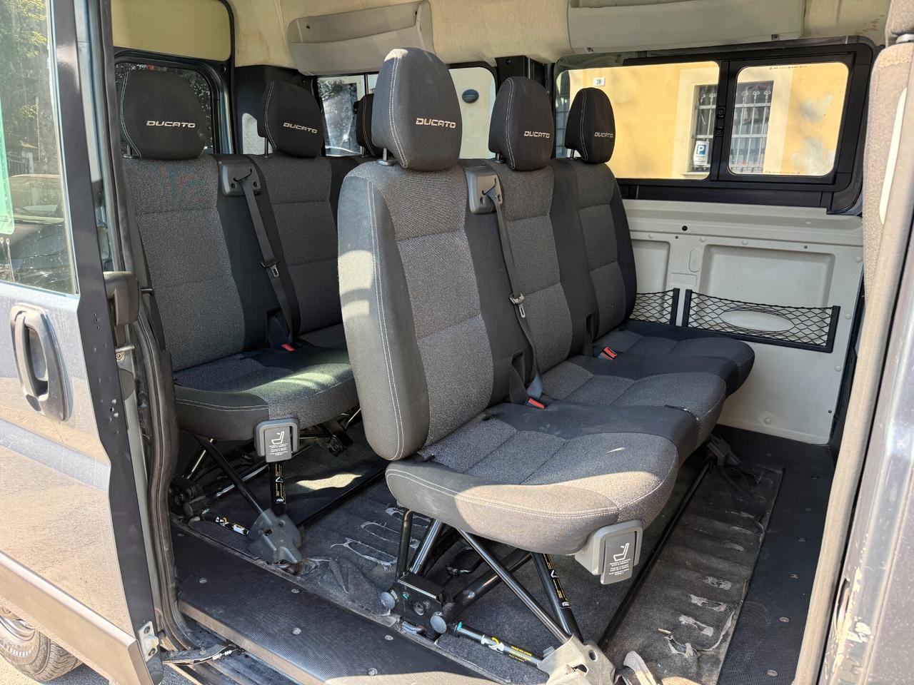 Fiat Ducato 35 2.3 MJT 130CV PM-TM Furgone Semi Vetrato Maxi 9 POSTI