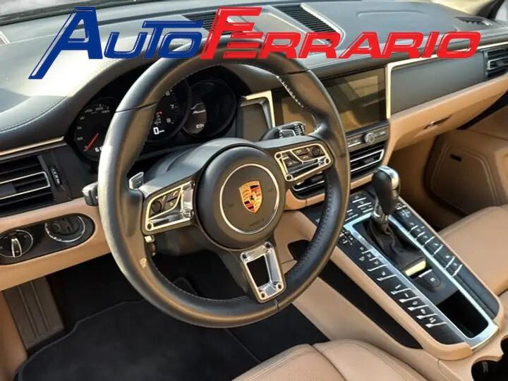 Porsche Macan ANDROID AUTO 21" SENS PARK DOPPI TETTO PANORAMICO APRIBILE VETRI SCURI PELLE TOTALE CLIMA X3