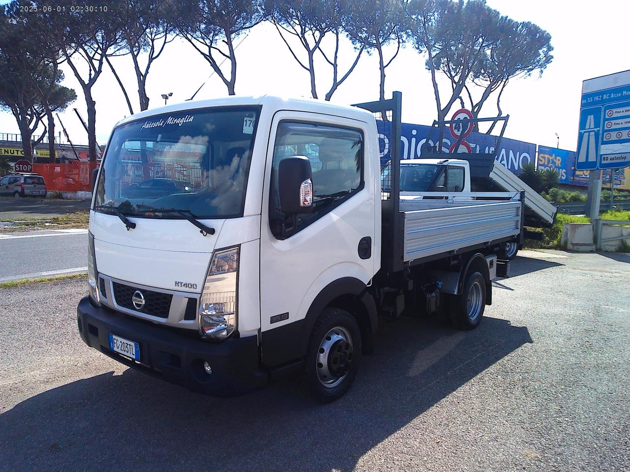 Nissan Cabstar NT 400 3000 130CV EURO 6 RIBALTABILE TRIL 139000KM