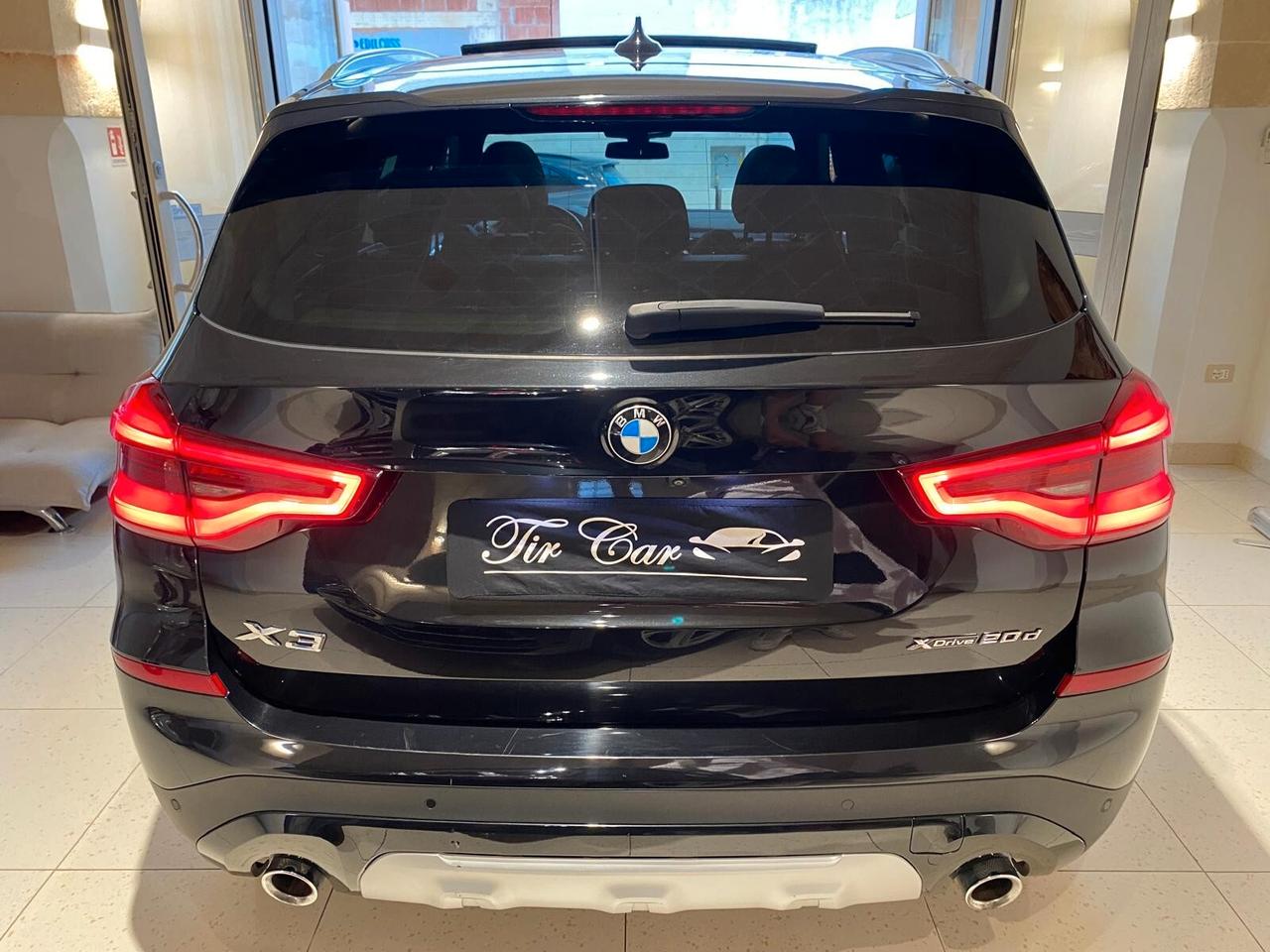 BMW X3 20D X-DRIVE X-LINE MHEV 48V 190CV TETTO PELLE CAM ANNO 2021