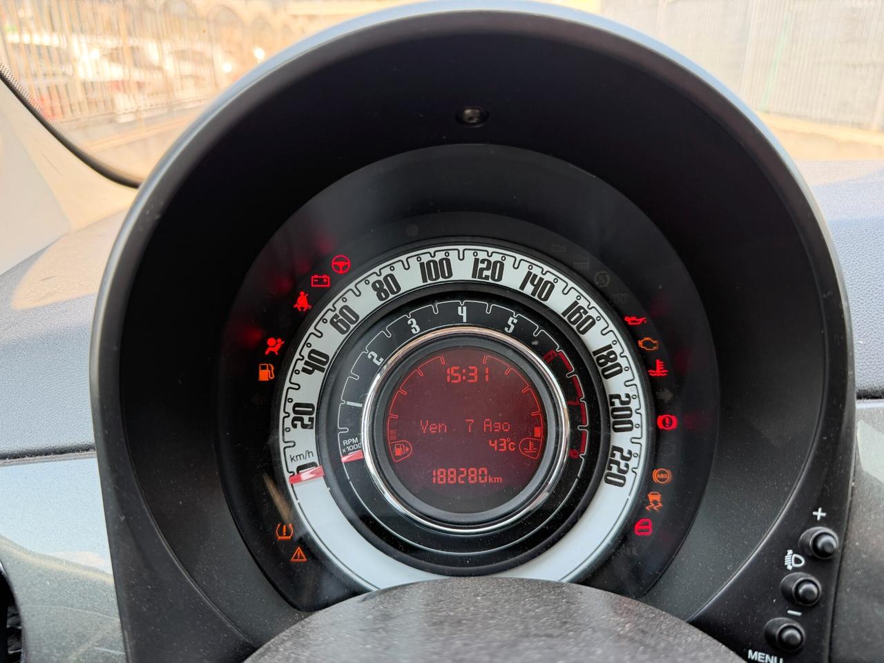 FIAT 500 LOUNGE 2016 1.2 BENZINA 69 CV *AIRB OK