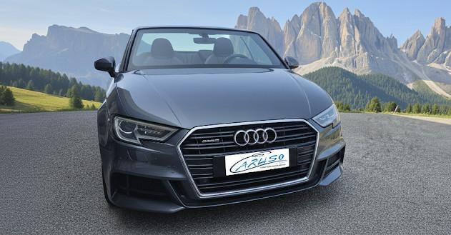 Audi A3 III 2016 Cabriolet Cabrio 4x4 edition 184cv S-LINE *GAR 2ANNI AUDI