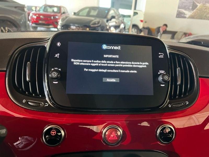 FIAT 500 1.0 Hybrid Red