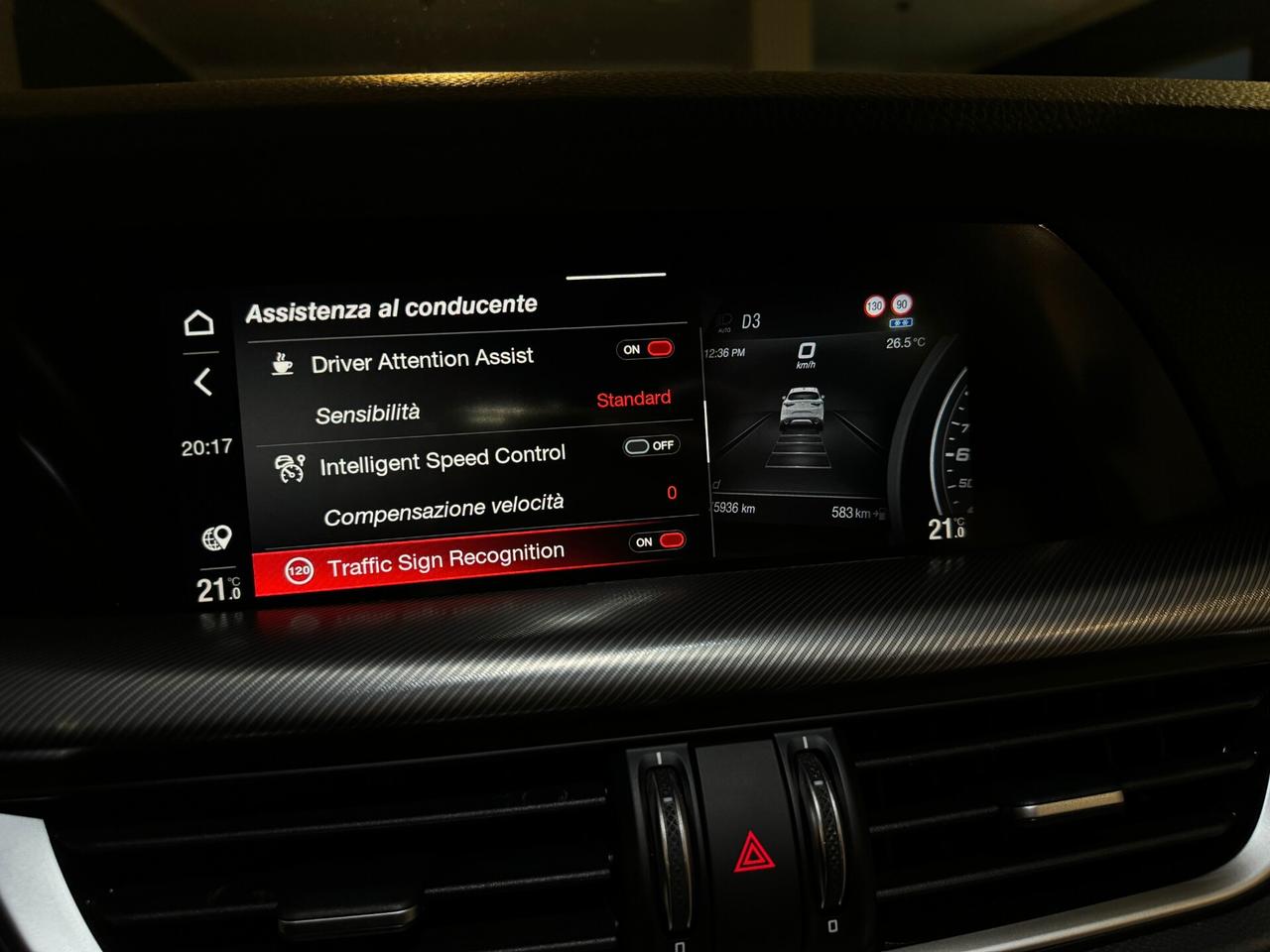 ALFA ROMEO STELVIO 2.2 190CV AT8 Q4 SPRINT 2021