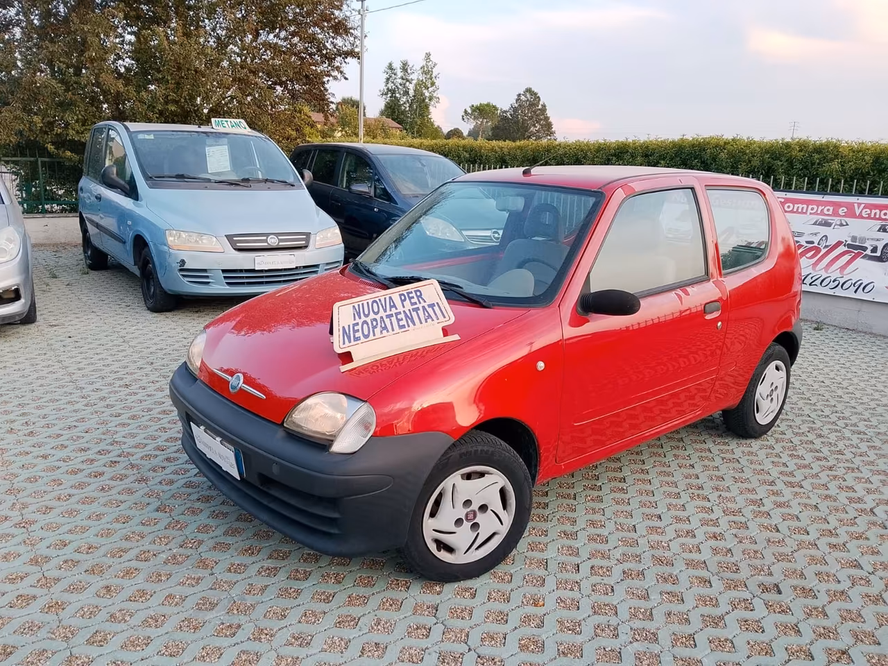 Fiat 600 1.1 Benzina-NEOPAT-150.000-2007