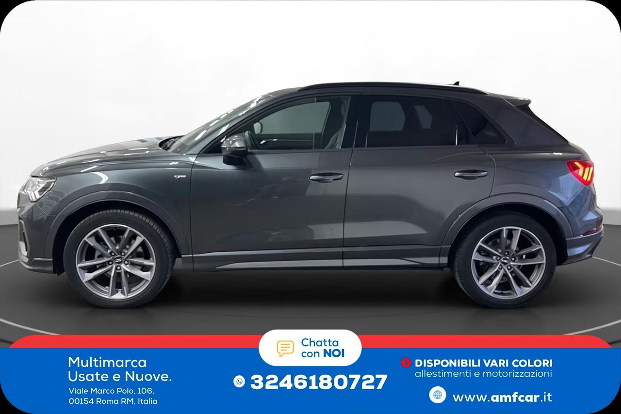 Audi Q3 35 TDI S tronic S Line Navi Pano Matrix cerchi 19