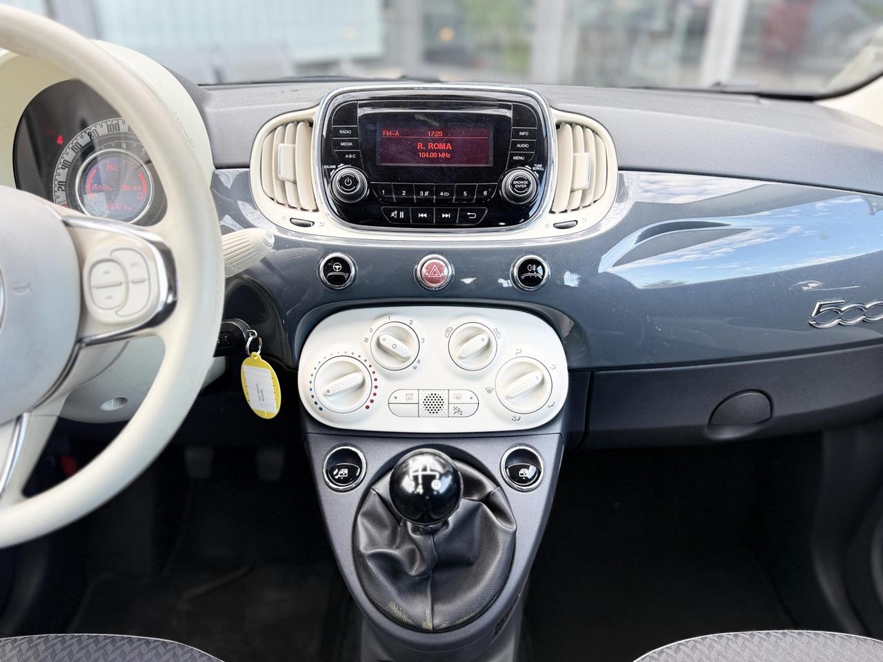 Fiat 500 1.2 Benzina 69CV E6 Neo -2017