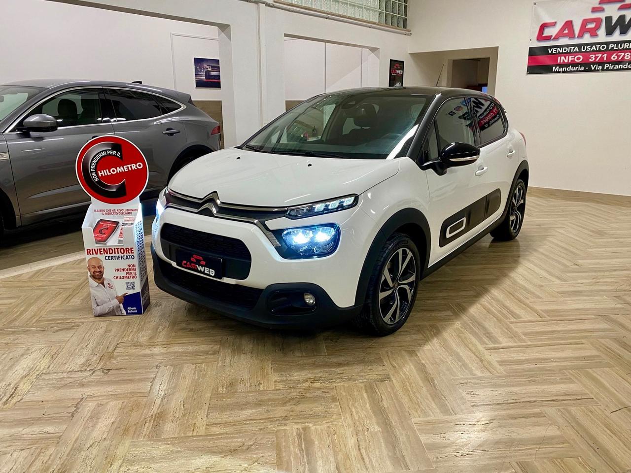 CITROEN NEW C3 1.5 BlueHDi SHINE FULL LED NAVY CAM 2022