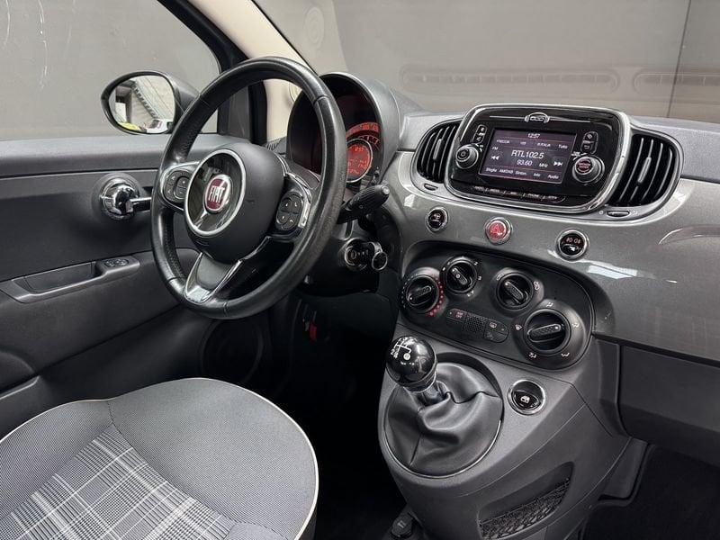 FIAT 500 1.2 Lounge 69cv TETTO APRIBILE NAVI SENSORI
