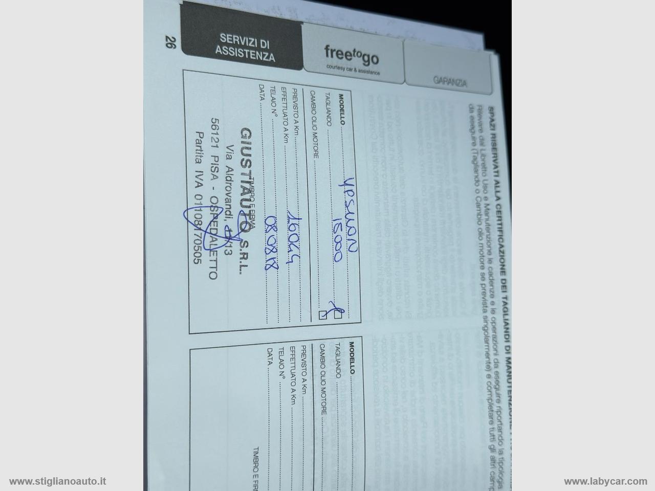 LANCIA Ypsilon 1.2 69 CV 5p. Gold