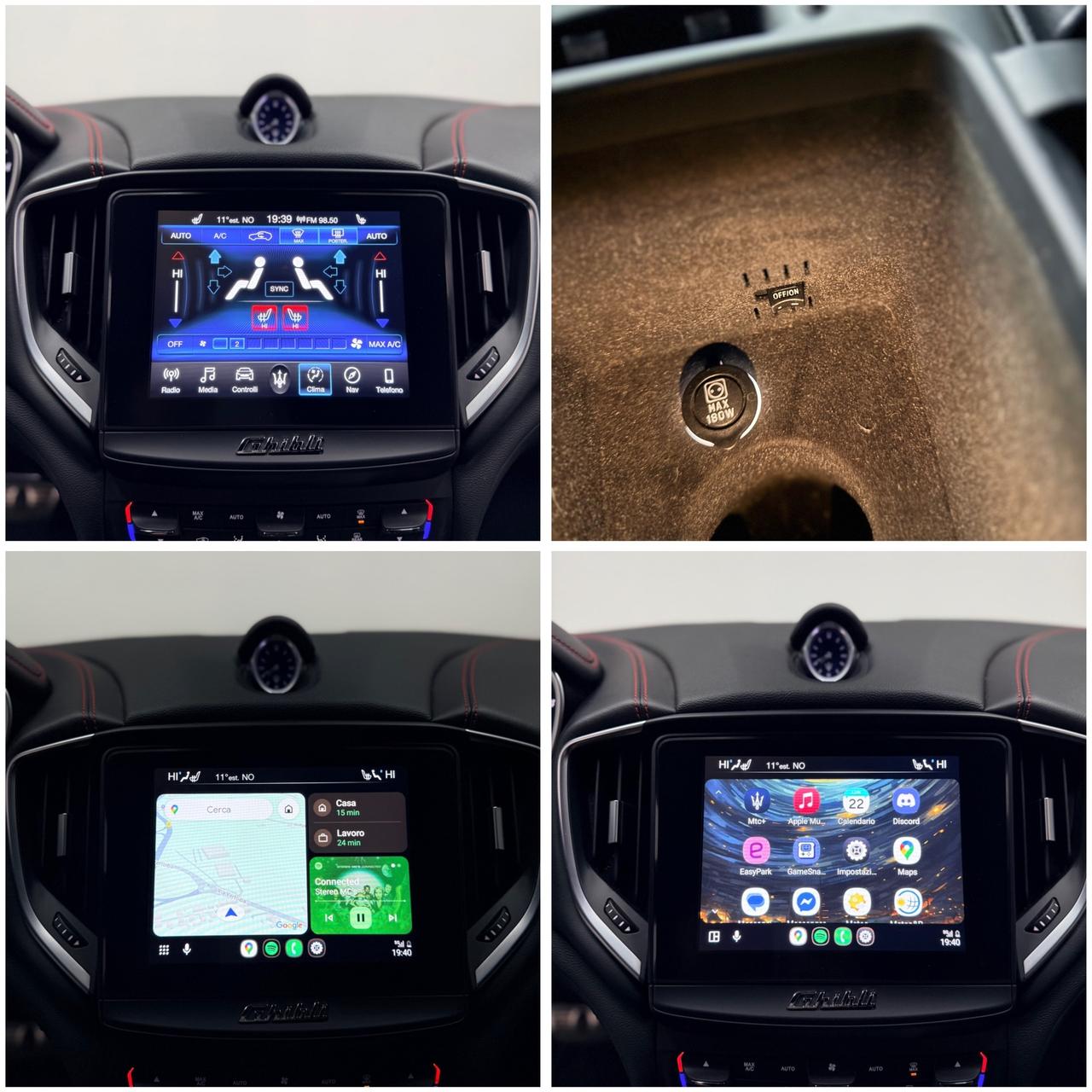 Maserati Ghibli 3.0 V6 D 250CV Gransport MY19 09/2018 EURO 6B