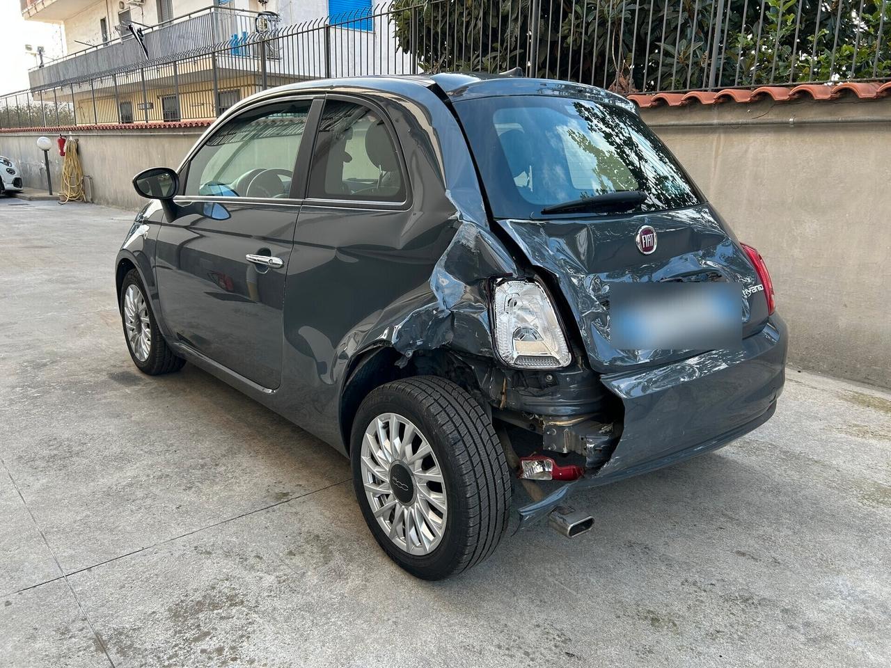 Fiat 500 1.0 Hybrid - 2021 Incidentata