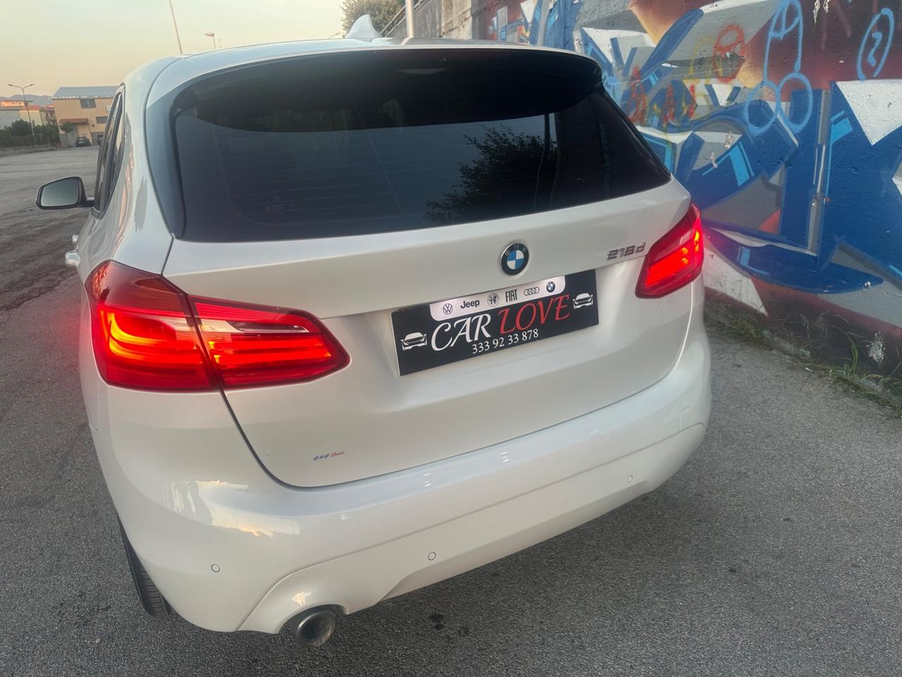 BMW 216D AUTOMATICA/LED/PELLE/NAVI/PERLATA
