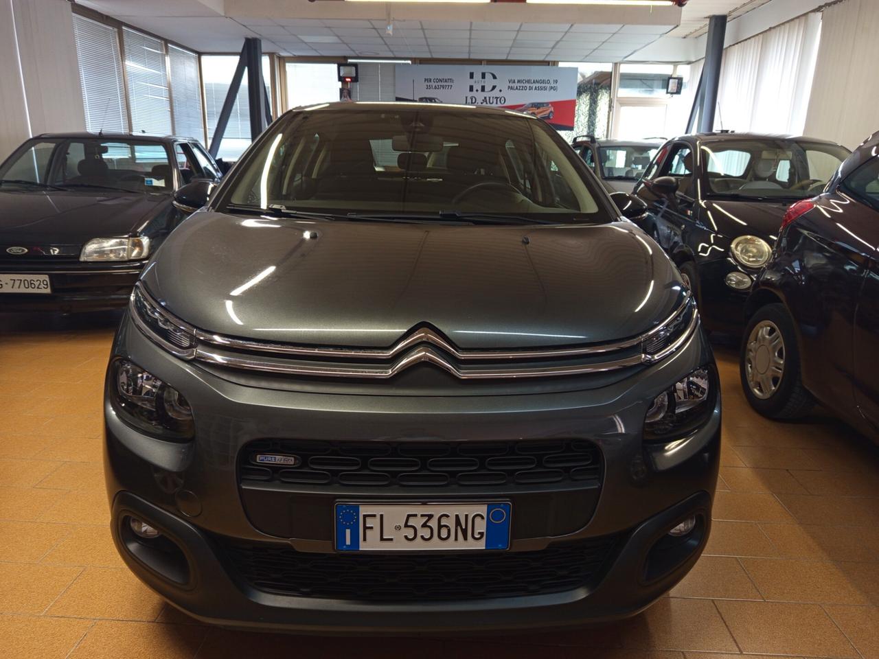 Citroen C3 1.2 benzina, 77 mila chilometri ok neopatentati