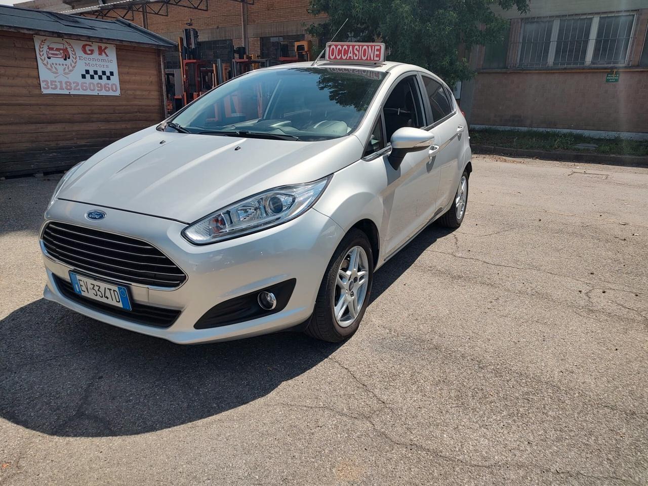Ford Fiesta 1.5 TDCi 75CV 5 porte Titanium, OK NEOPATENTATI, GARANZIA L.12 MESI