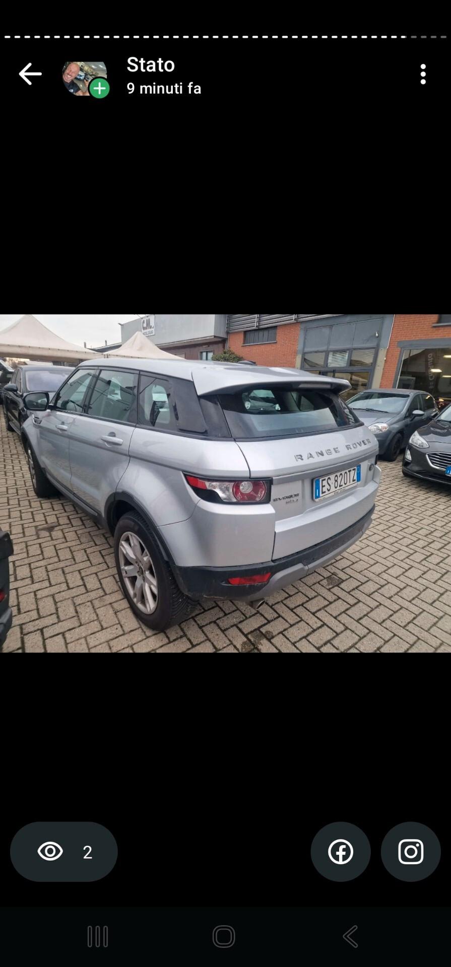 Land Rover Range Evoque 2.2 Sd4 5p. Dynamic