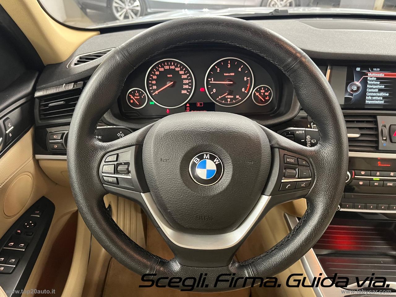 BMW X3 XDrive20d XLine|PELLE TOTALE|8 GOMME