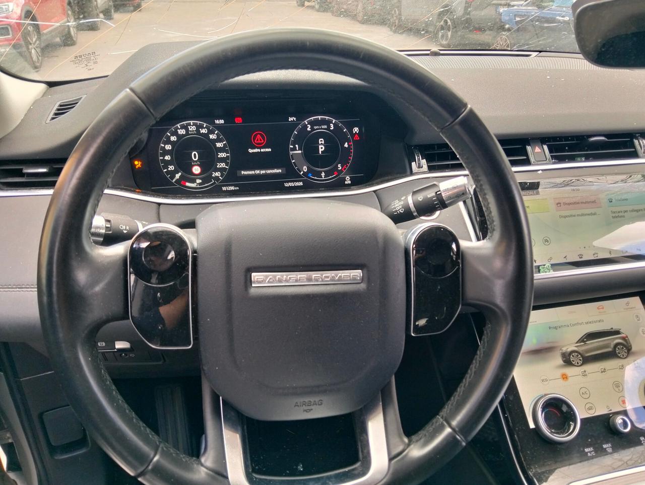 Rover Range Evoque 2.0D 150cv 2019 SINISTRATA
