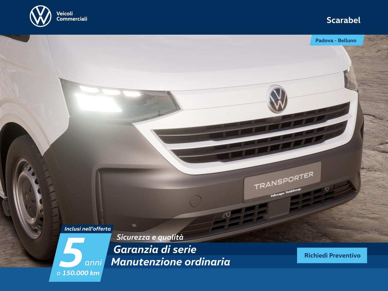 Volkswagen T7 Transporter t7 26 2.0 tdi 150cv l1