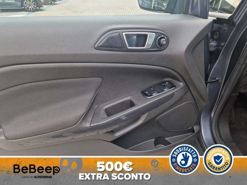 Ford EcoSport 1.0 ECOBOOST BUSINESS 125CV