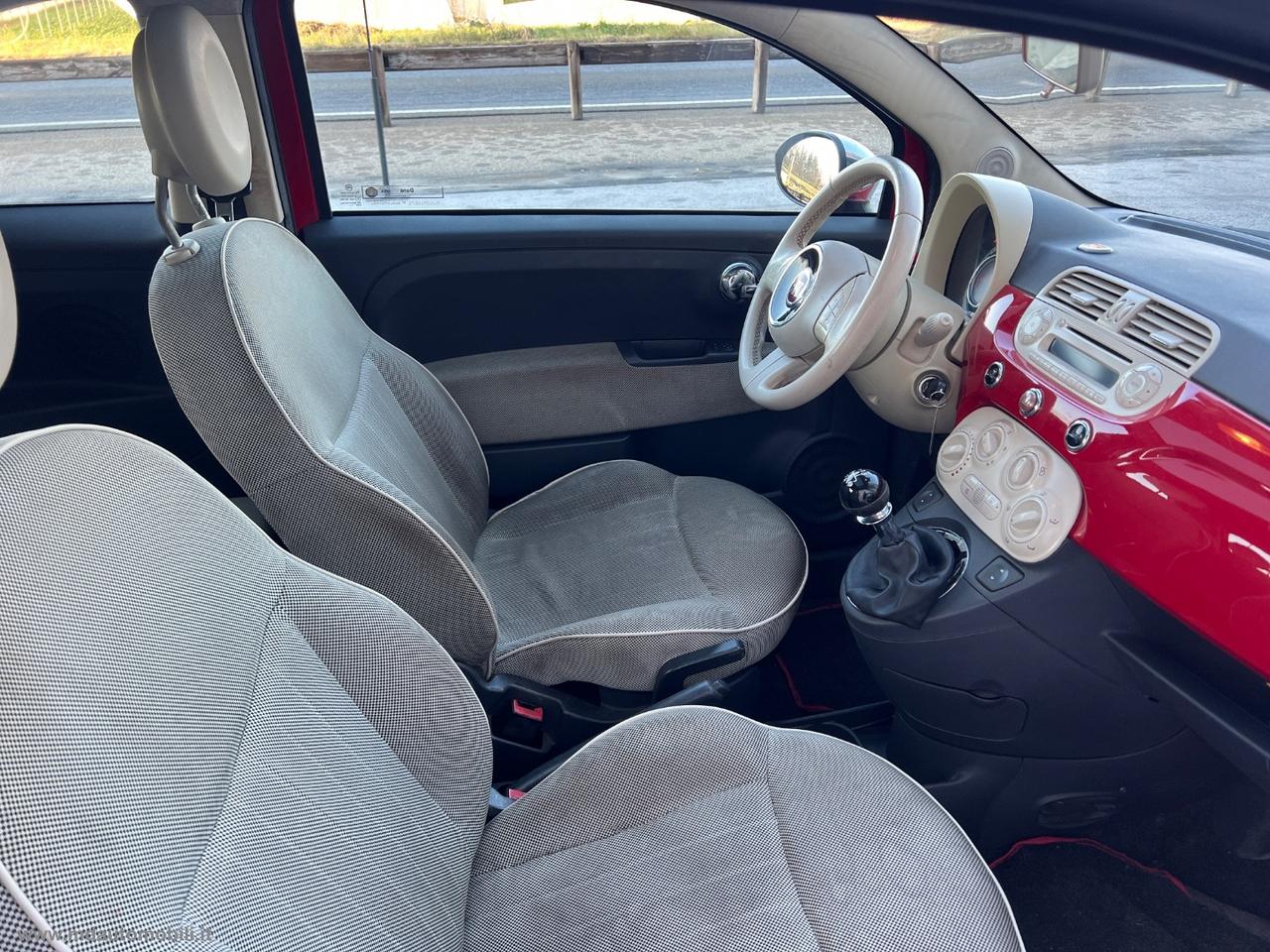 FIAT 500 1.2 Lounge SOLO KM.112000 TETTO PANORAMA