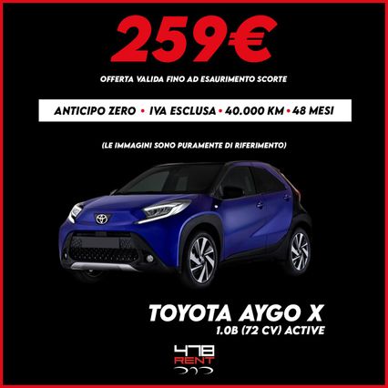 TOYOTA Aygo X 1.0b (72Cv) Active