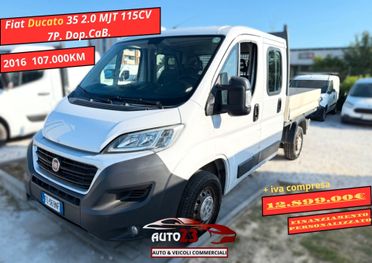 Fiat Ducato 35 2.0 MJT 115CV 7P. Dop.CaB. Iva Compresa