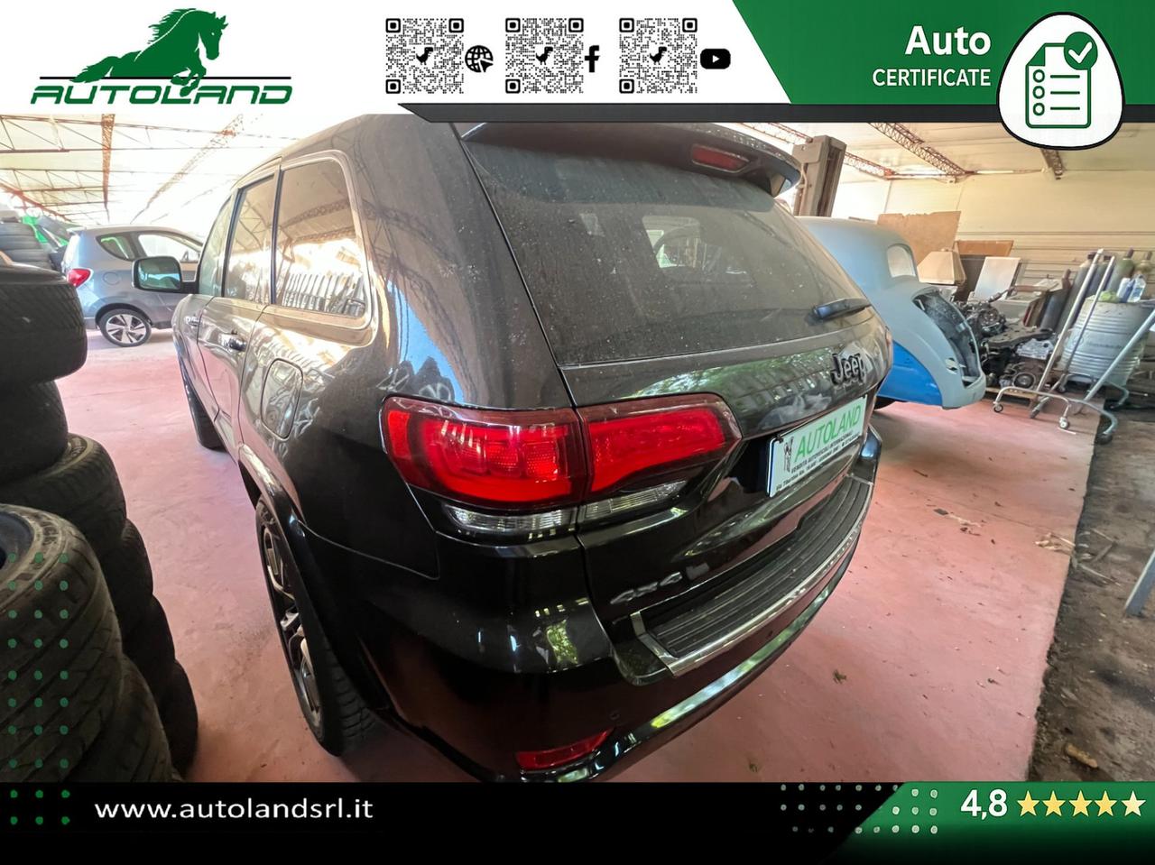 Jeep Grand Cherokee 3.0 crd V6 Overland 250cv auto