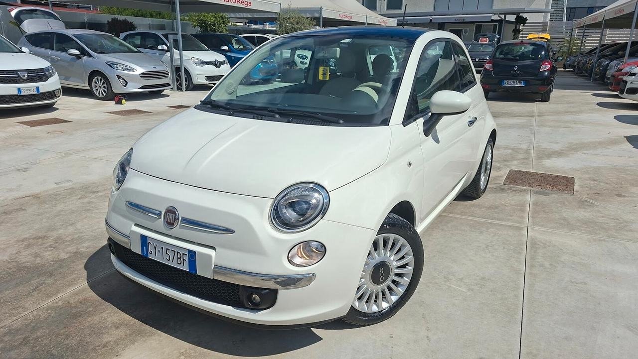 Fiat 500 1.2 Lounge 2015 con tetto panoramico