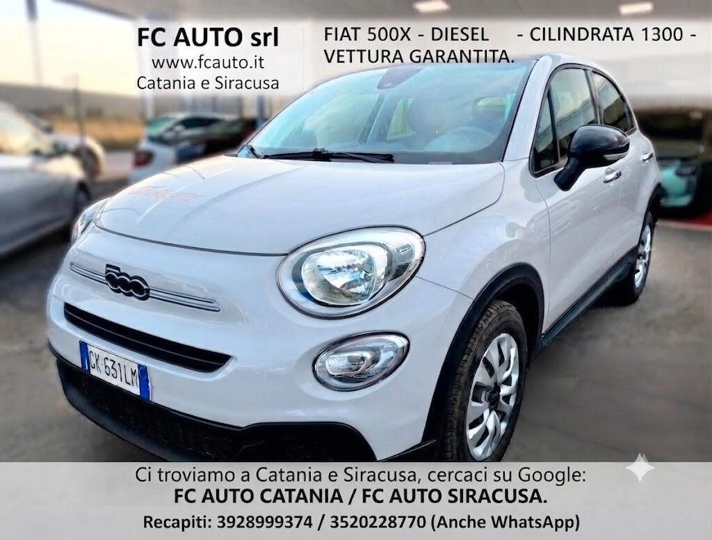Fiat 500X 1.3 MultiJet 95 CV 2022 - UNI PROP - PARI AL NUOVO