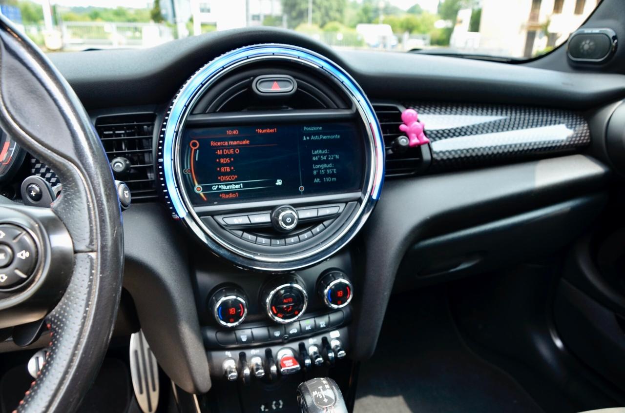 MINI JOHN COOPER WORKS 2.0 3p 231cv AUTO, TETTO, HI-FI HARMAN/KARDON, UFF ITALIANA, EURO 6B, NAVI, RETROCAMERA, PERMUTE