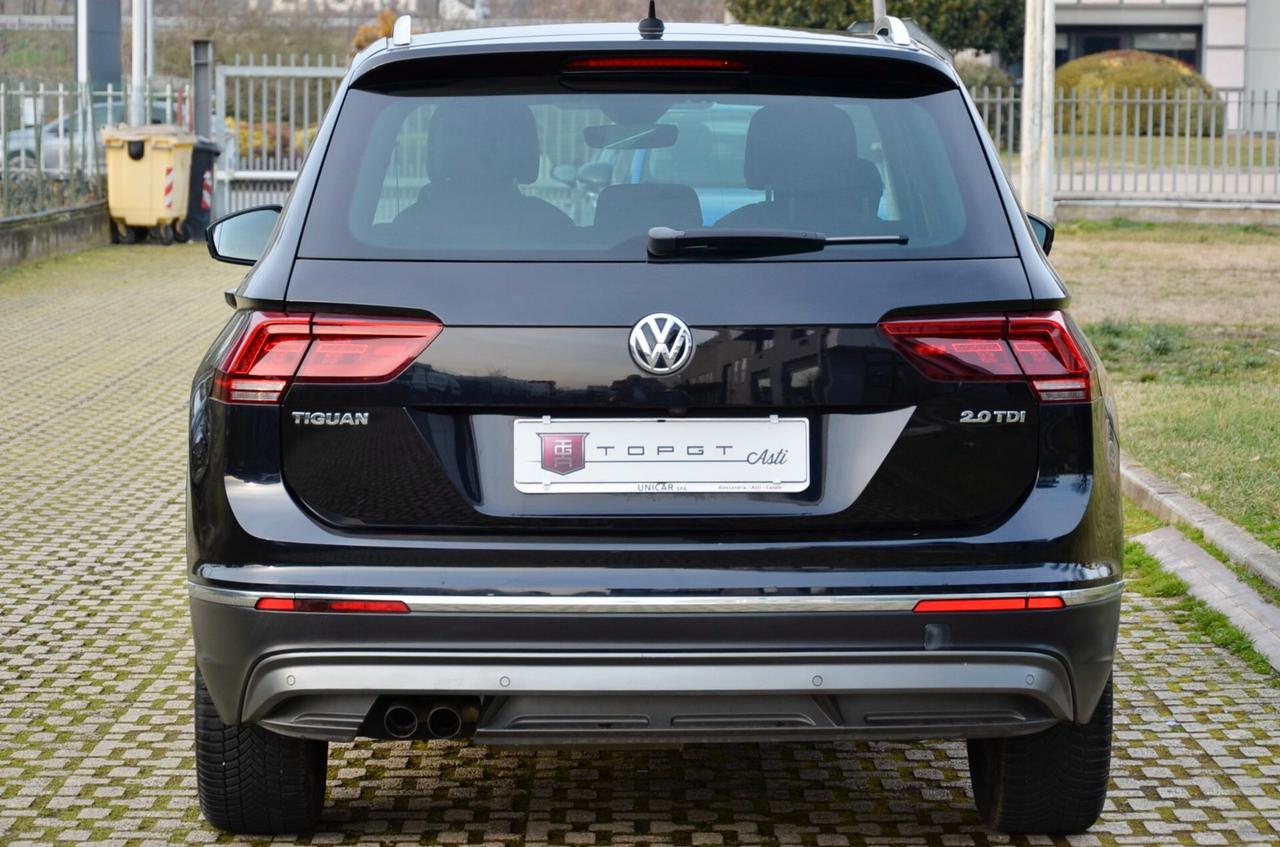 VOLKSWAGEN TIGUAN 2.0 TDI EXECUTIVE 150cv DSG, UNICOPROPRIETARIO, SERVICE VW, NAVI, RETROCAMERA, APPLE ANDROID, 18", PERMUTE