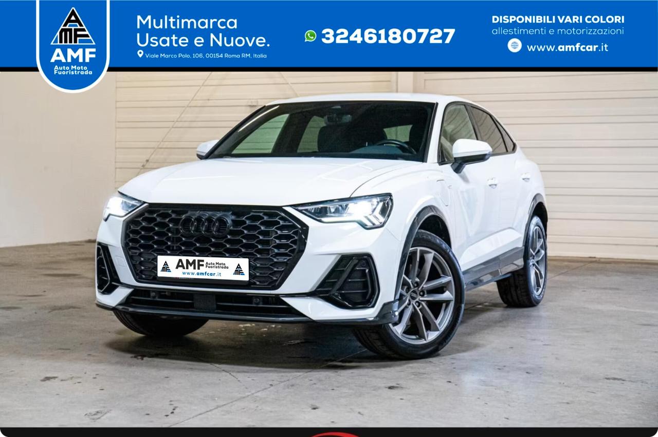 Audi Q3 Sportback 45 TFSIe S-Line Fari Matrix