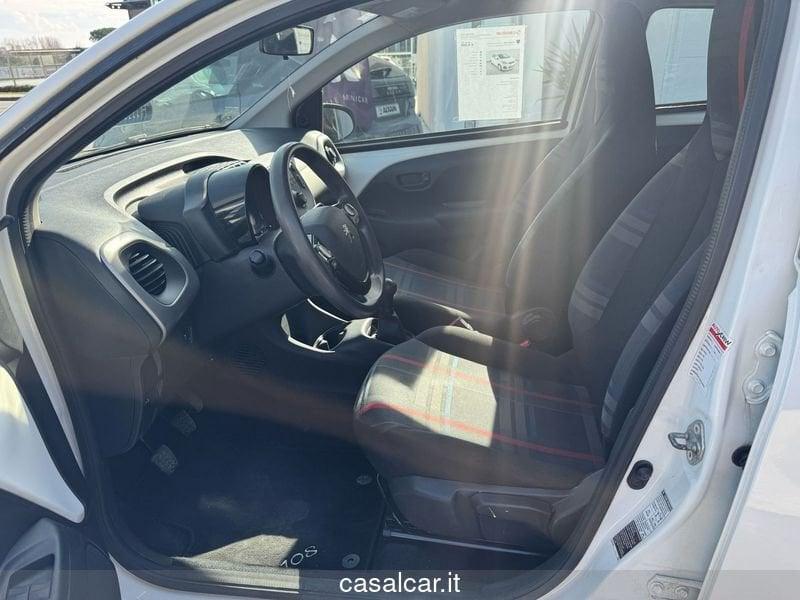 Peugeot 108 1.0 VTi 68 CV 5 porte Active 3 anni di garanzia km illimitati pari alla nuova