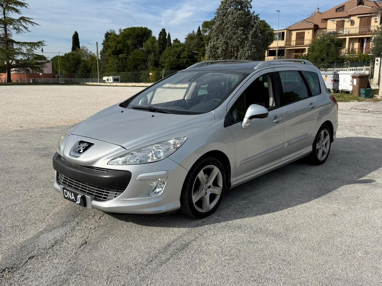 Peugeot 308 sw 1.6 HDi tetto panoramico NEOPATENTATO