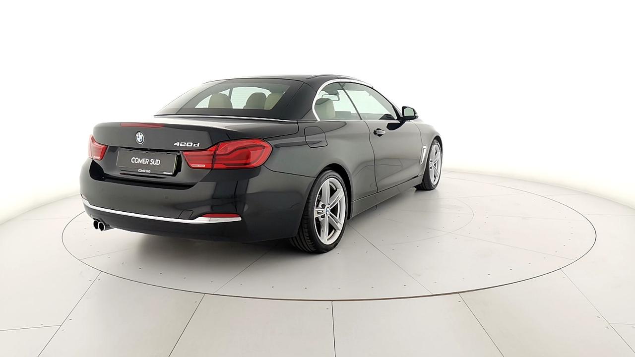 BMW Serie 4 F33 2017 Cabrio - 420d Cabrio Luxury auto