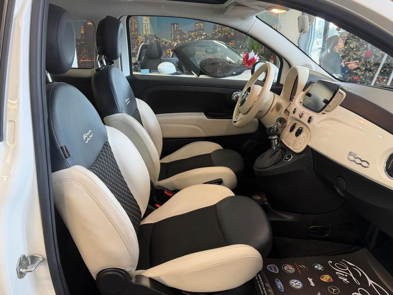 FIAT 500 DOLCEVITA 1.0 70CV HYBRID PELLE TETTO OK NEOPATENTATI ANNO 2022