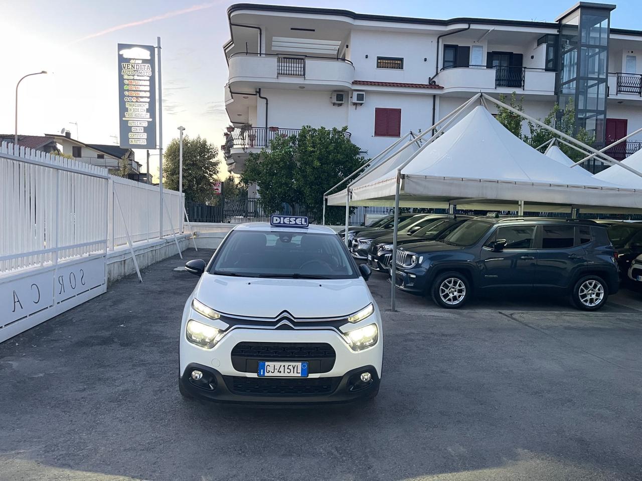 Citroen C3 BlueHDi 100 S&S Feel Pack KM CERTIFICATI!!!