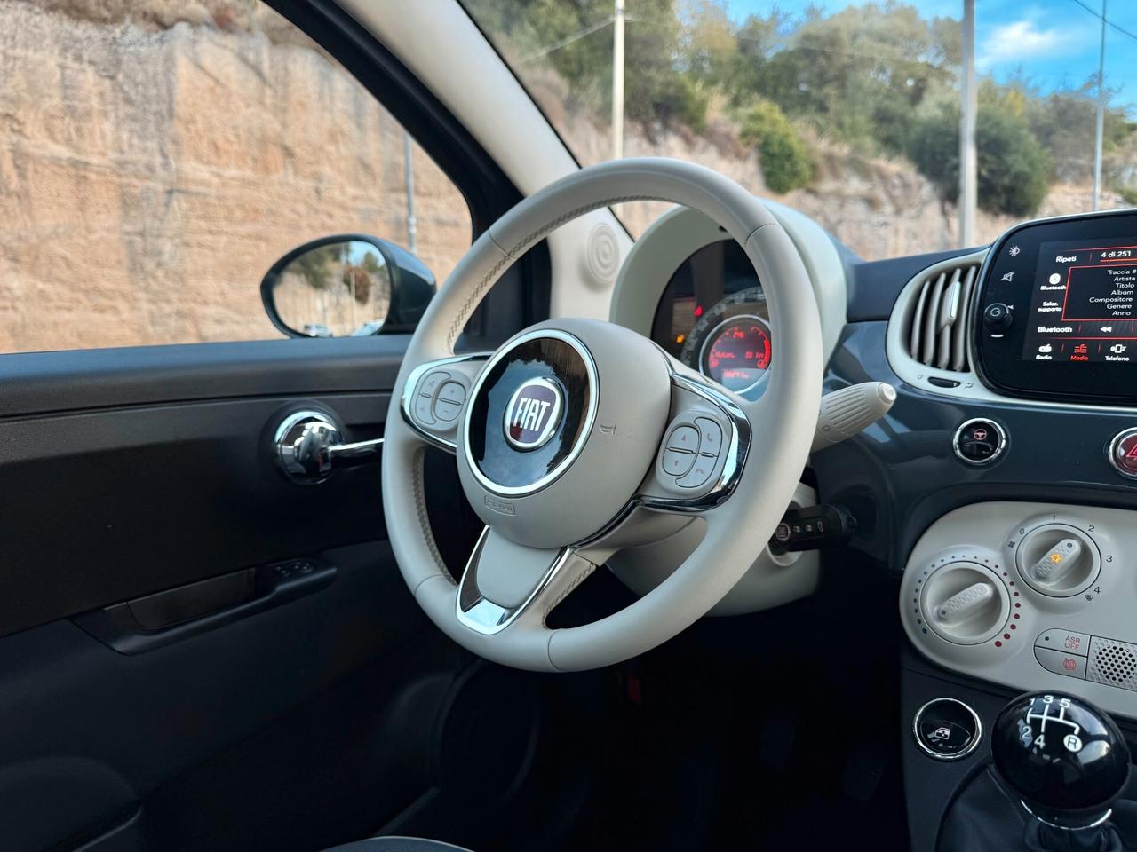 FIAT 500 LOUNGE/1.2 69 CV/CAR PLAY/SOLO 98000 KM
