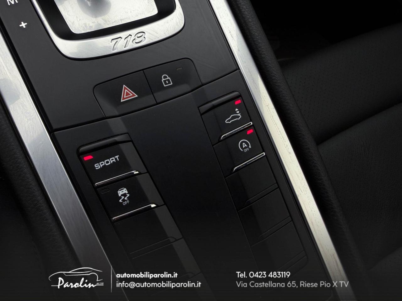 Porsche 718 Cayman 718 2.0 PDK Black pack-LED-Cerchi20-Bose-Pelle