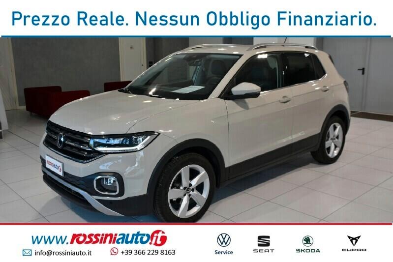 VOLKSWAGEN T-Cross 1.0 TSI 110 CV ADVANCED + TECH PACK + REARVIEW