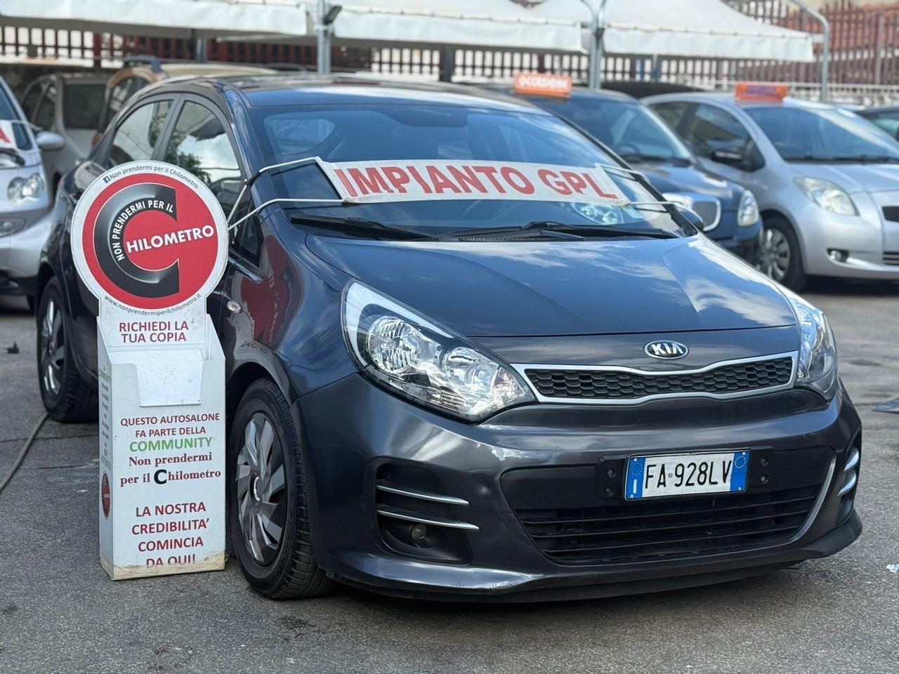 Kia rio 1,2 GPL 2016 180,000km certificati