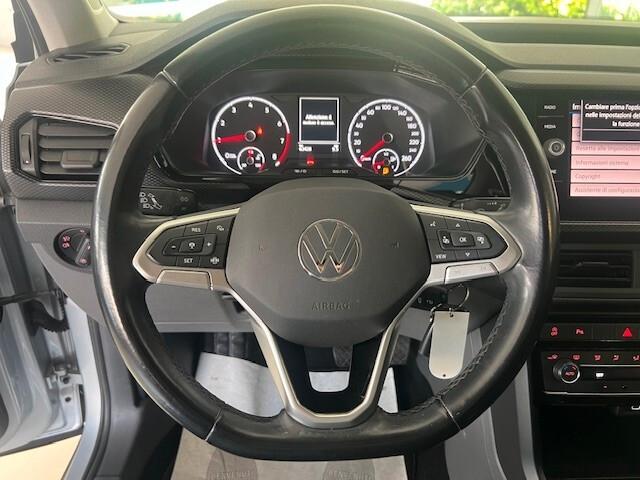 VW T-CROSS 1.0 TSI 95CV STYLE CAMBIO MANUALE UNICO PROPRIETARIO TAGLIANDI VW