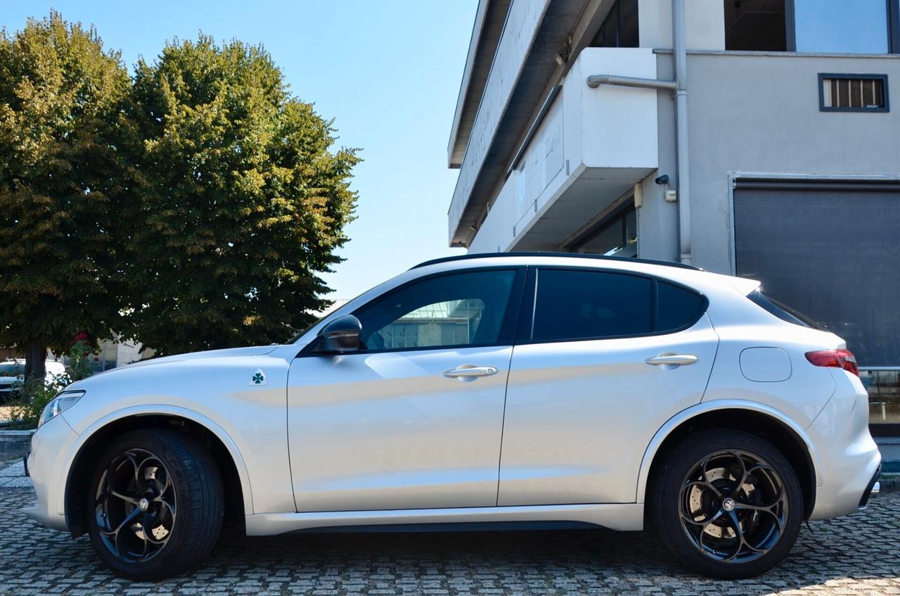 ALFA ROMEO STELVIO 2.9 BI-T V6 QUADRIFOGLIO Q4 510cv AUTO, IVA ESPOSTA, UFF ITALIANA, SERVICE DIMOSTRABILI, TETTO, HARMAN & KARDON, PERMUTE