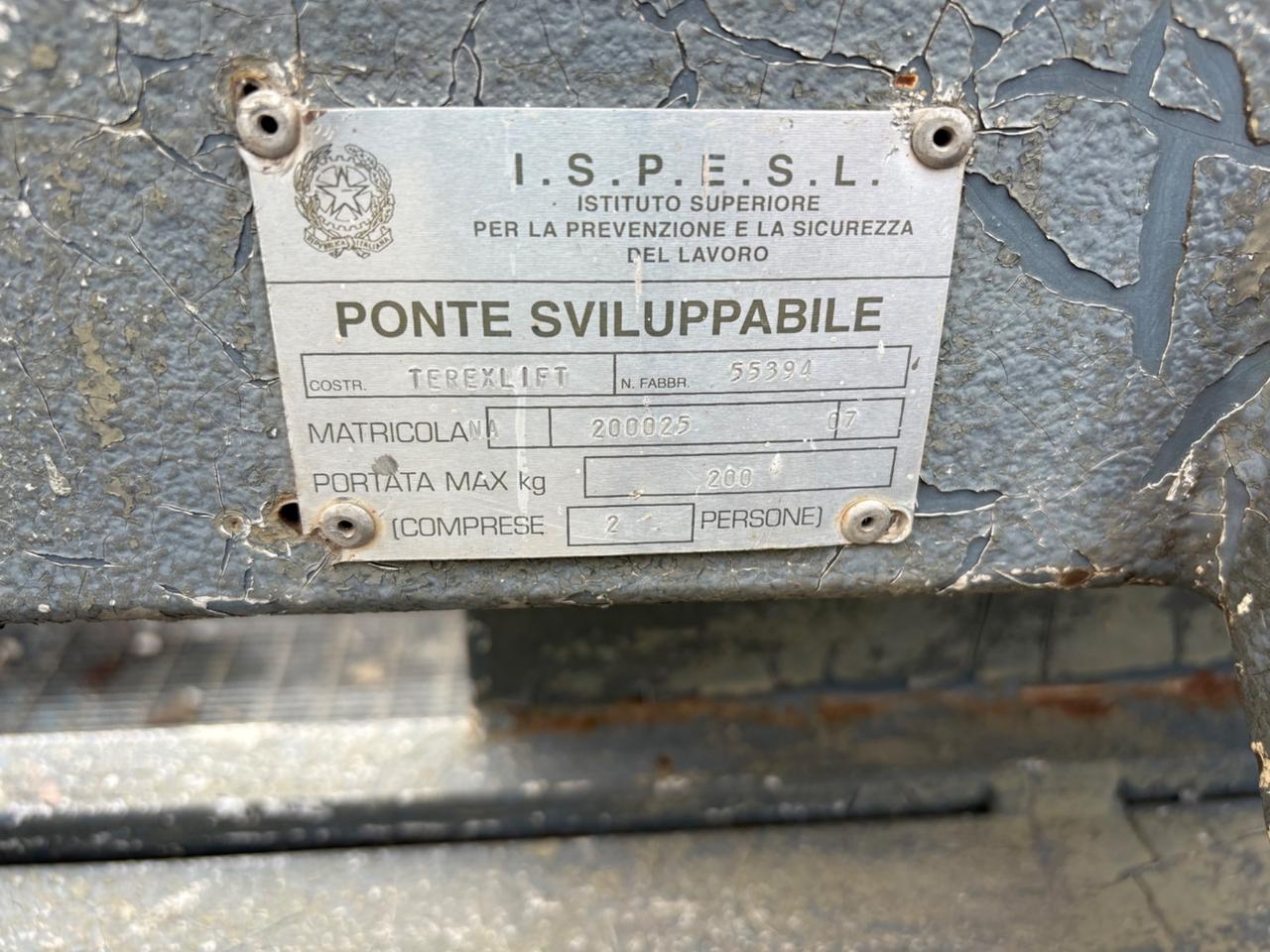 Telescopico Terex 3514